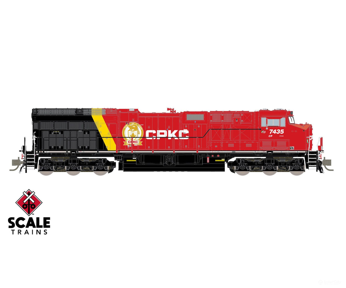 ScaleTrains SXT42505 Rivet Counter N Scale GE ET44AC CPKC/ex-Baffinland 7430 DC/DCC Ready - Locomotives