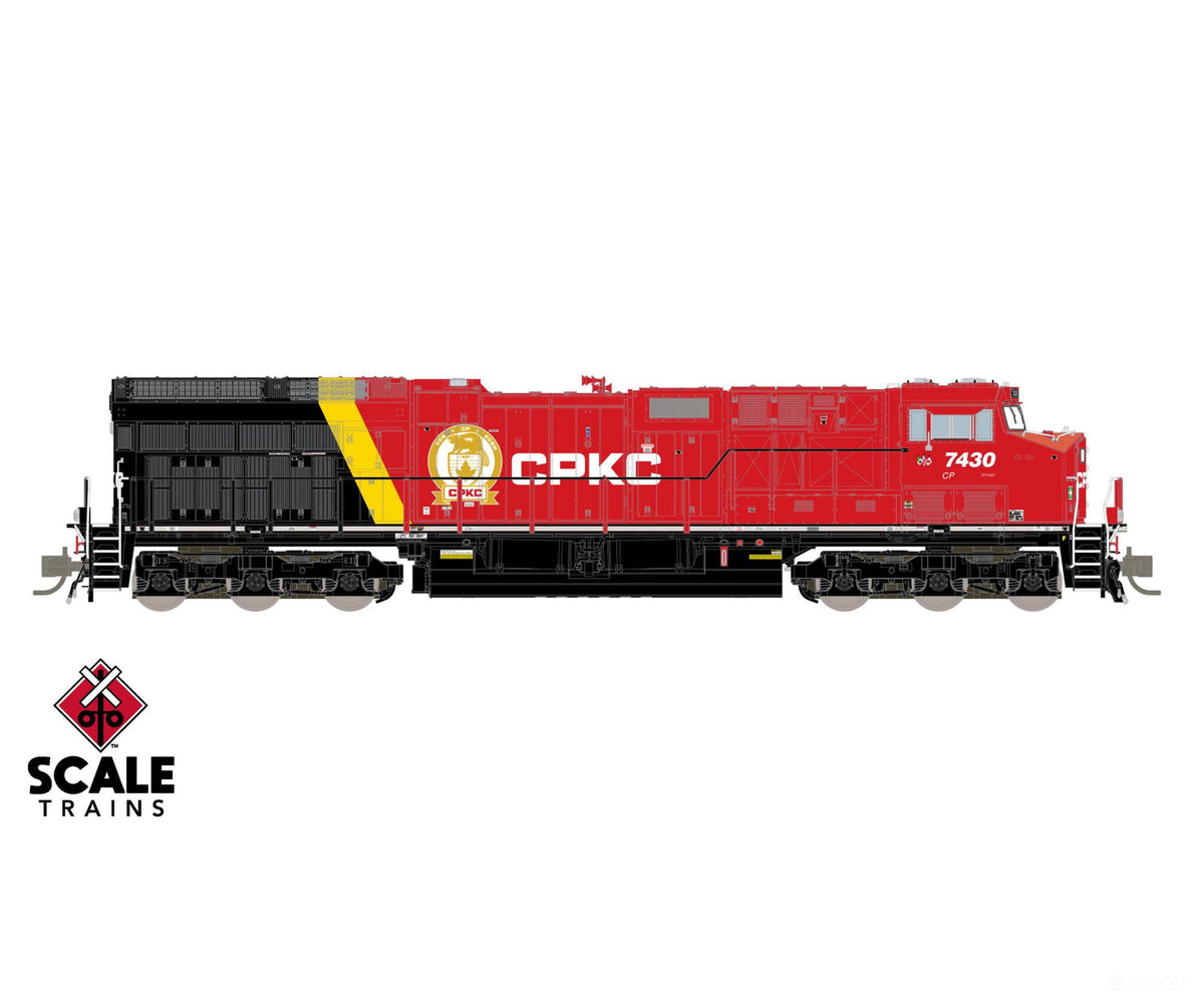 ScaleTrains SXT42505 Rivet Counter N Scale GE ET44AC CPKC/ex-Baffinland 7430 DC/DCC Ready - Locomotives
