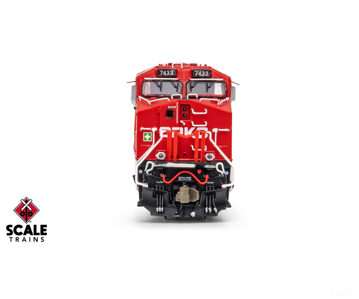 ScaleTrains SXT42505 Rivet Counter N Scale GE ET44AC CPKC/ex-Baffinland 7430 DC/DCC Ready - Locomotives