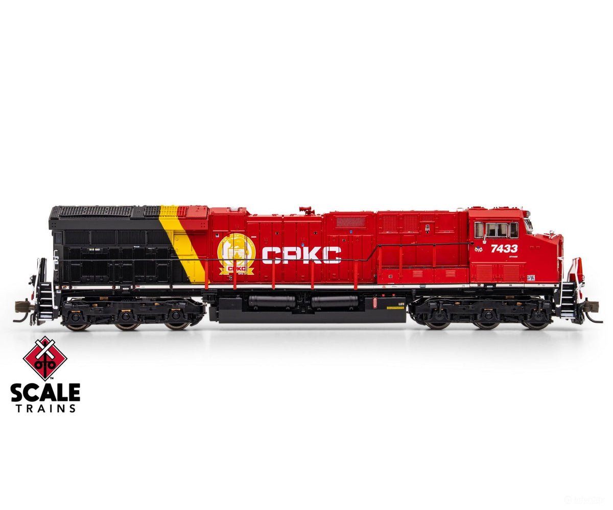 ScaleTrains SXT42509 Rivet Counter N Scale GE ET44AC CPKC/ex-Baffinland 7432 DC/DCC Ready - Locomotives