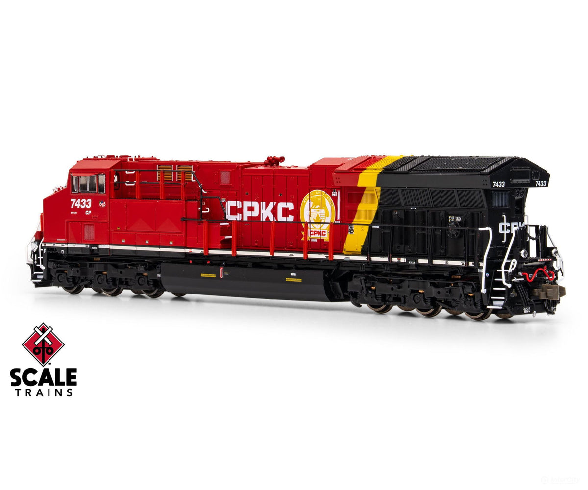 ScaleTrains SXT42517 Rivet Counter N Scale GE ET44AC CPKC/ex-Baffinland 7436 DC/DCC Ready - Locomotives