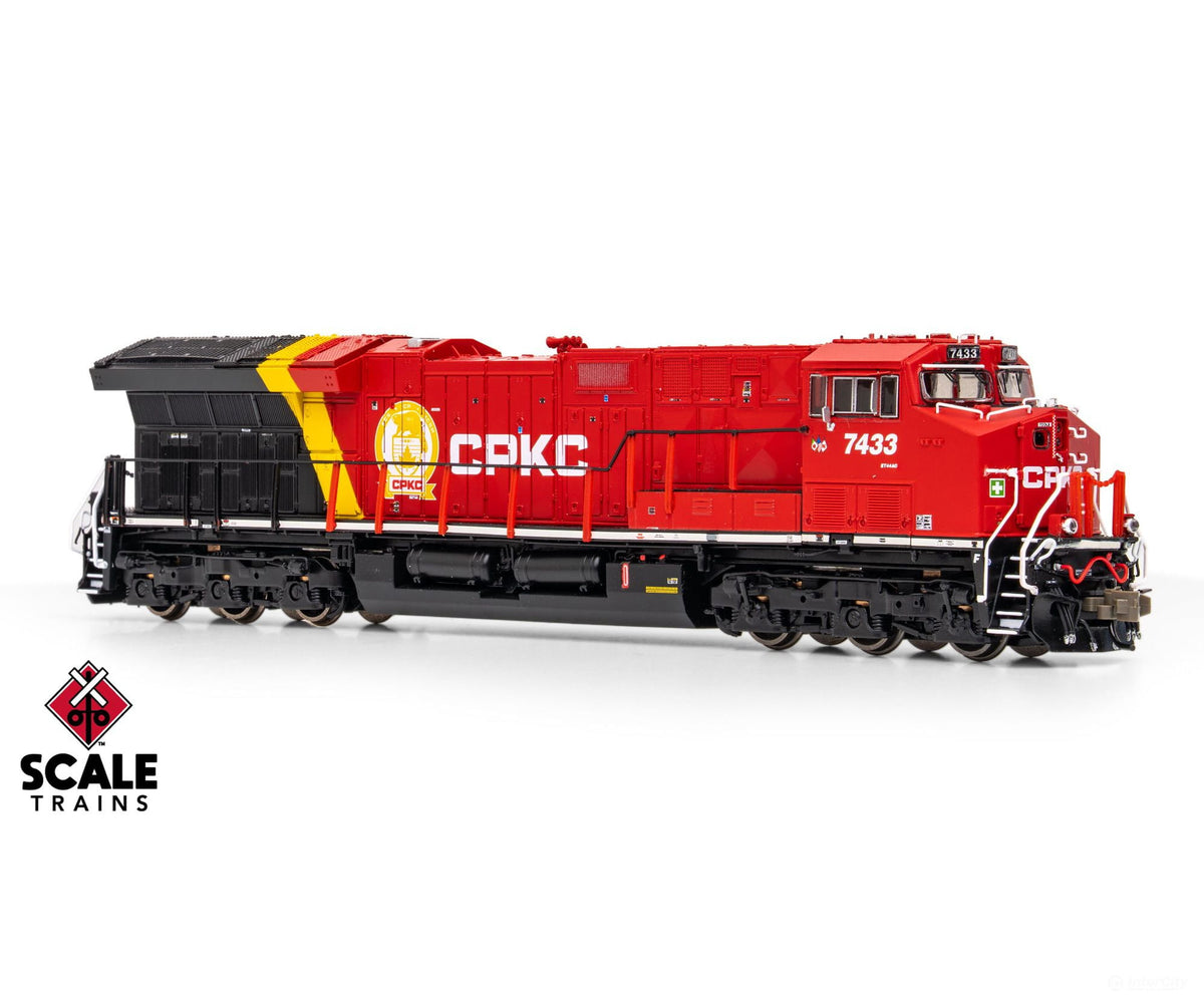 ScaleTrains SXT42517 Rivet Counter N Scale GE ET44AC CPKC/ex-Baffinland 7436 DC/DCC Ready - Locomotives