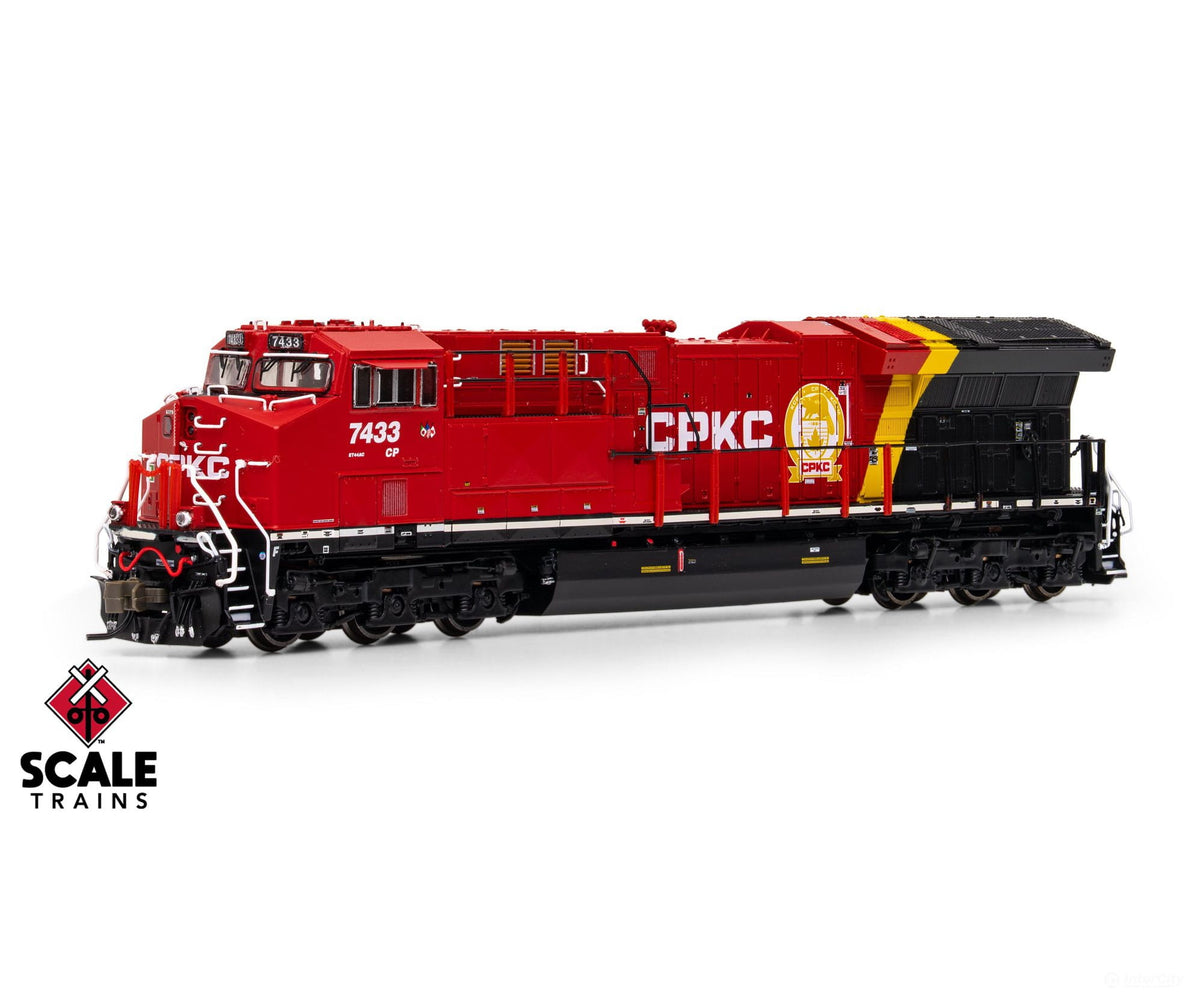ScaleTrains SXT42517 Rivet Counter N Scale GE ET44AC CPKC/ex-Baffinland 7436 DC/DCC Ready - Locomotives