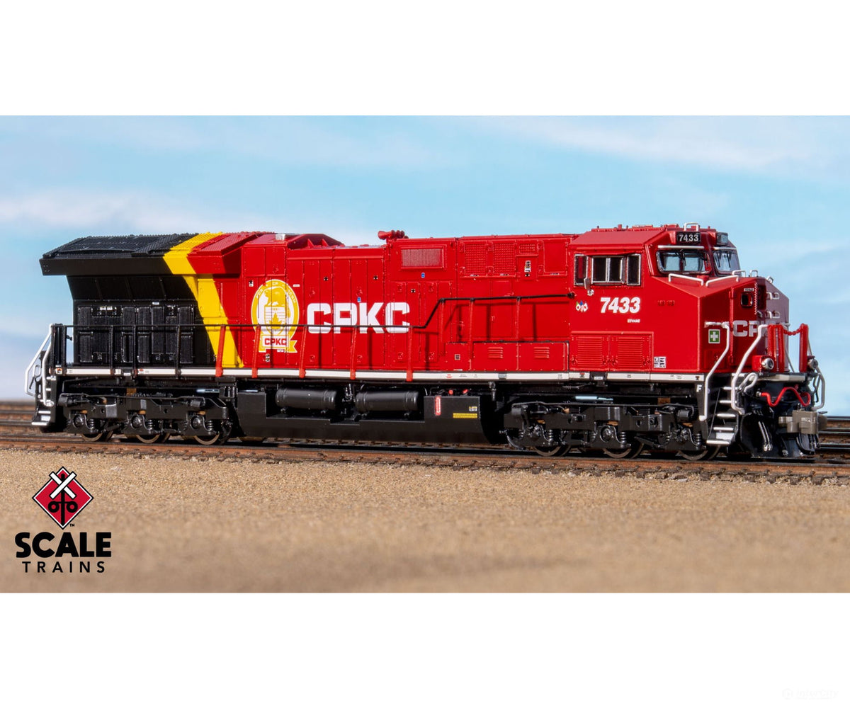 ScaleTrains SXT42517 Rivet Counter N Scale GE ET44AC CPKC/ex-Baffinland 7436 DC/DCC Ready - Locomotives