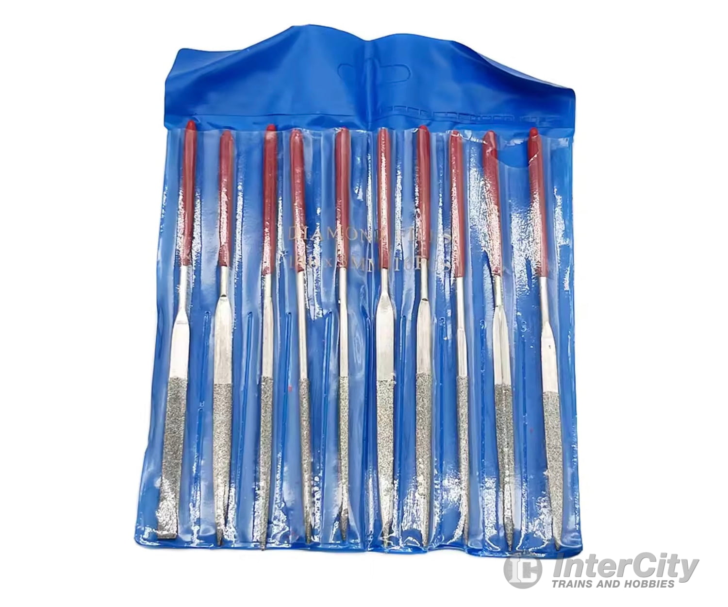 SEL Tools 140mm Hobby Diamond Needle File Set - 10 Files Tools