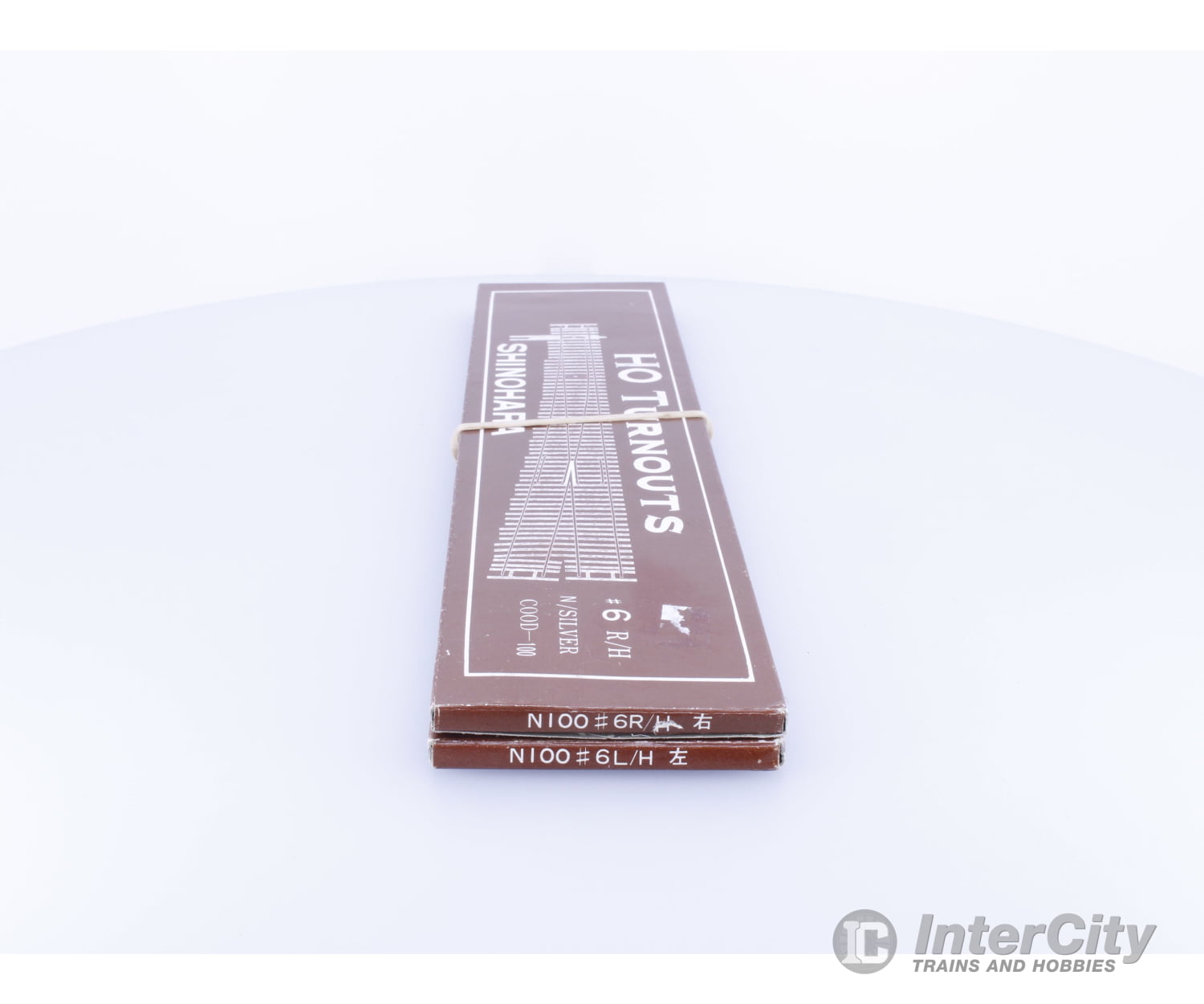 Shinohara 10017 HO #6 Code 100 Left Turnout Bundle of 2 (#1) Track & Turnouts