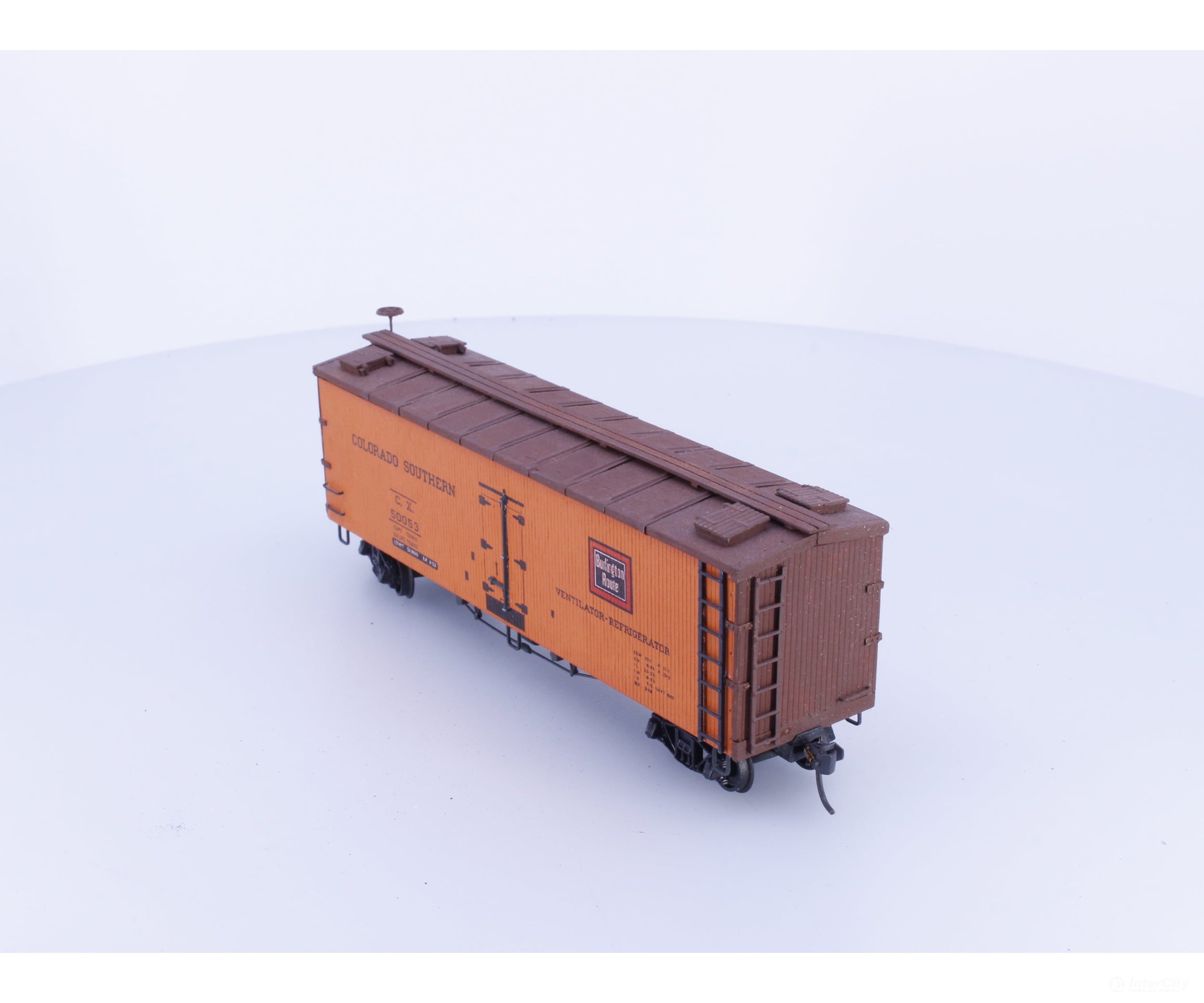 Silver Streak 703 HO 40’ Refrigerator Boxcar Colorado Southern (CX) 50053 - Freight Cars
