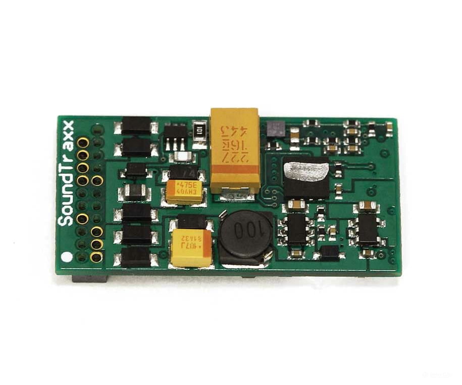 SoundTraxx 881006 ECO-21PNEM ECO-21P 1-Amp, 6-Function Sound & Control Decoder - Econami(TM) -- Steam Sounds 1-13/64 x 5/8 x 1/4 30.5 x 15.5 x 6.5mm - Default Title (CH-678-881006)