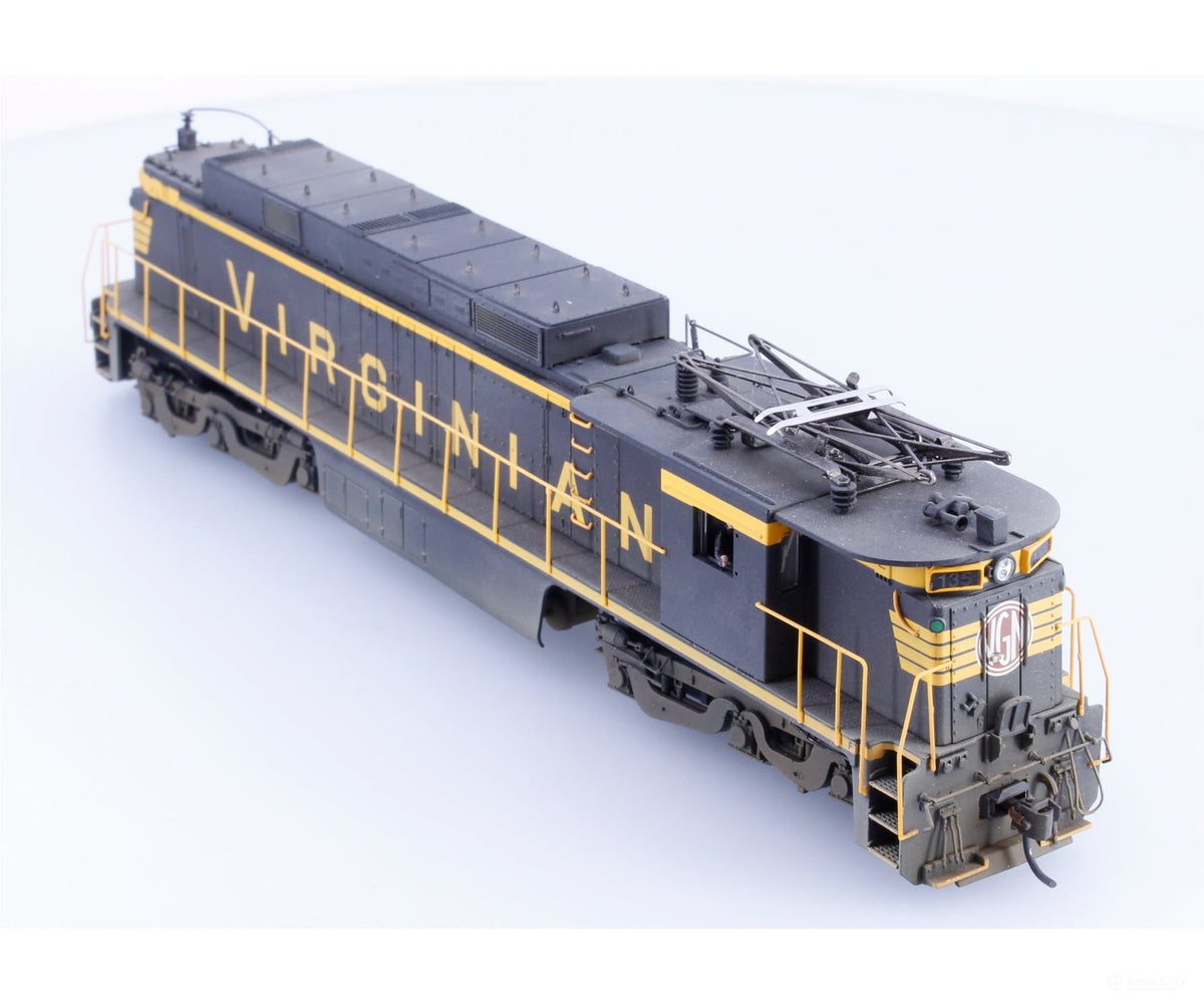 Spectrum 82402 HO GE E33 Flywheel Drive Virginian Electric Locomotive with Tsunami Sound and Weathered Virginia Railway