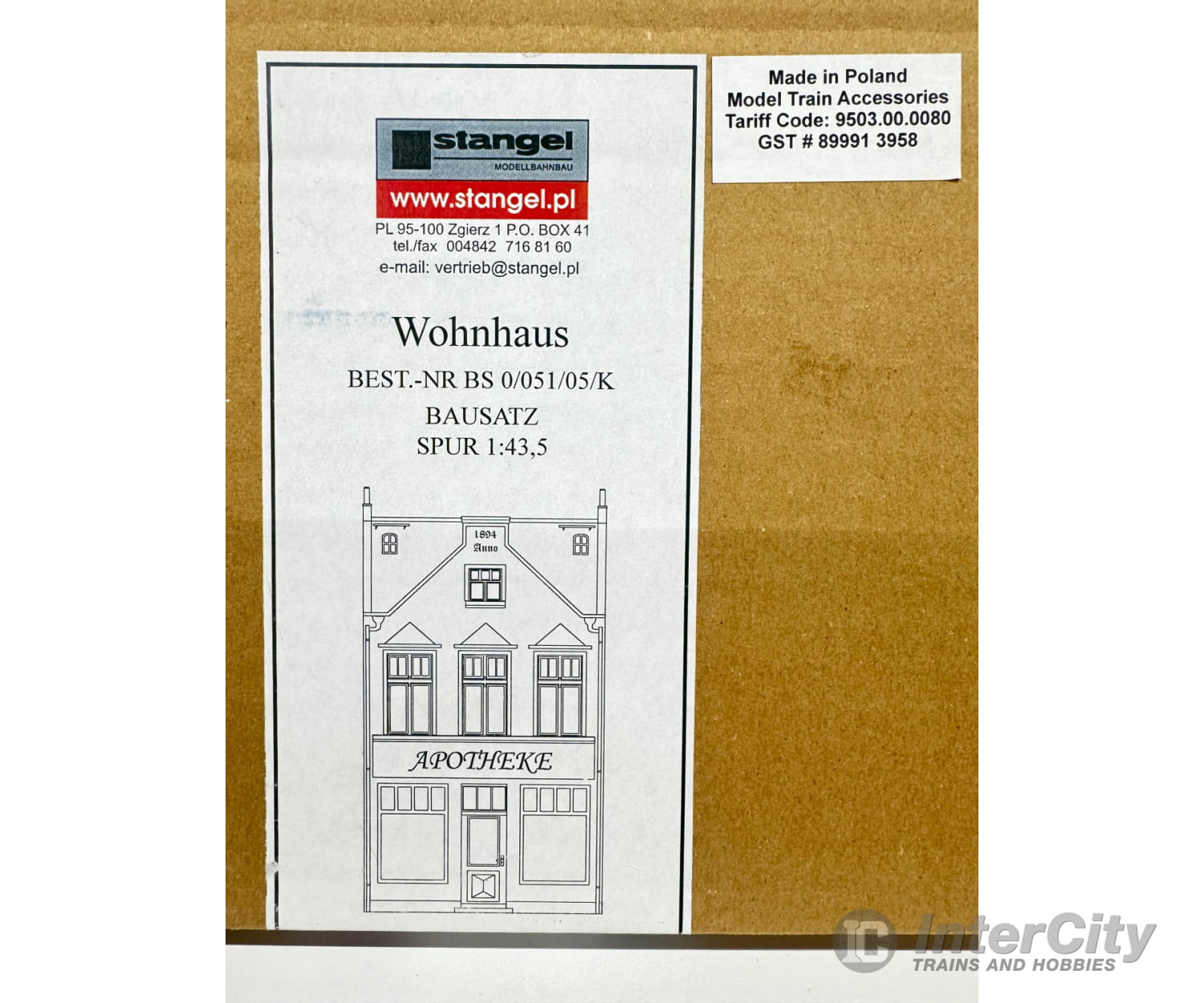 Stangle BS 0/051/05/K O House (Wohnhaus) Structures