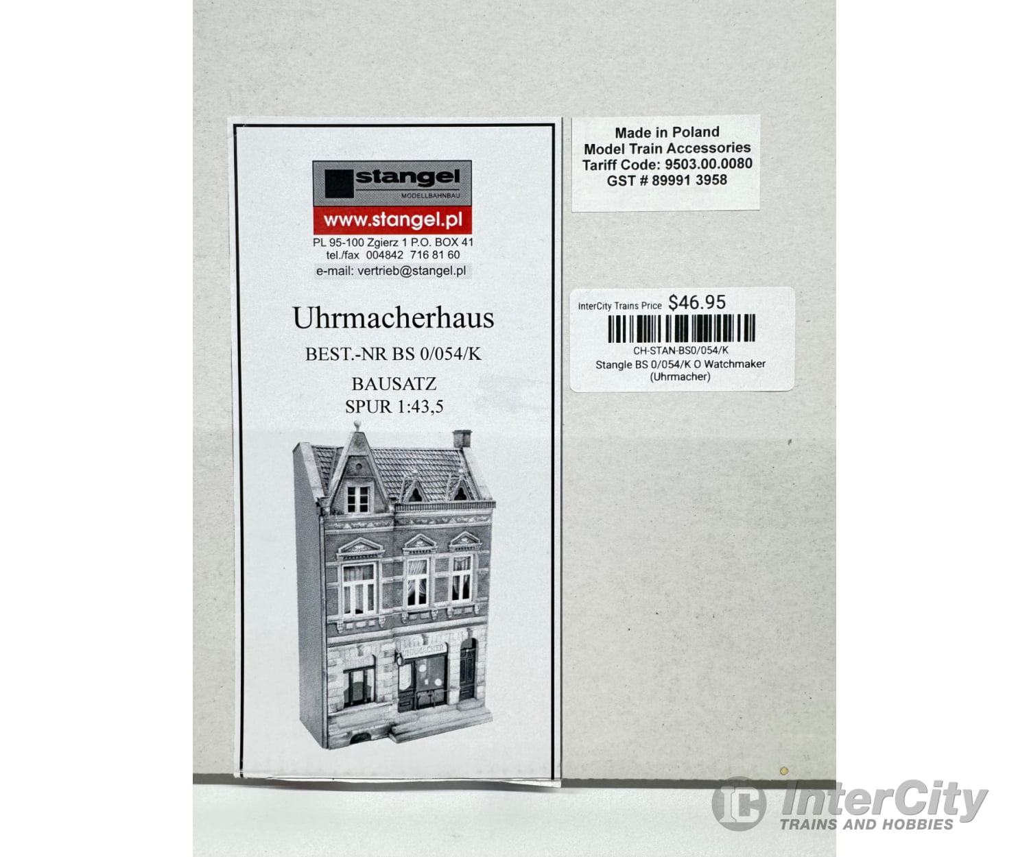 Stangel BS 0/054/K O Watchmaker (Uhrmacher) Structures