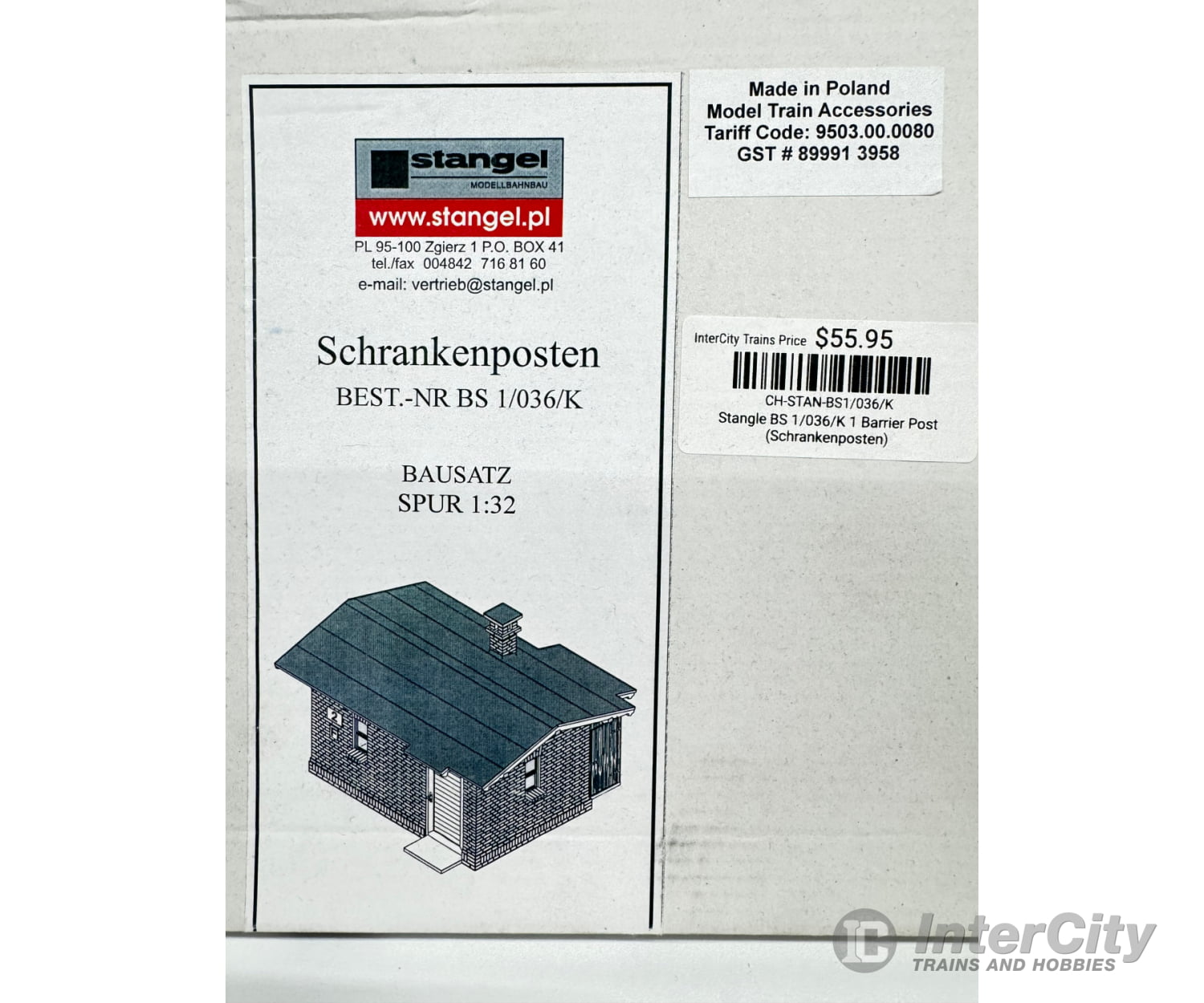 Stangle BS 1/036/K 1 Barrier Post (Schrankenposten) Structures