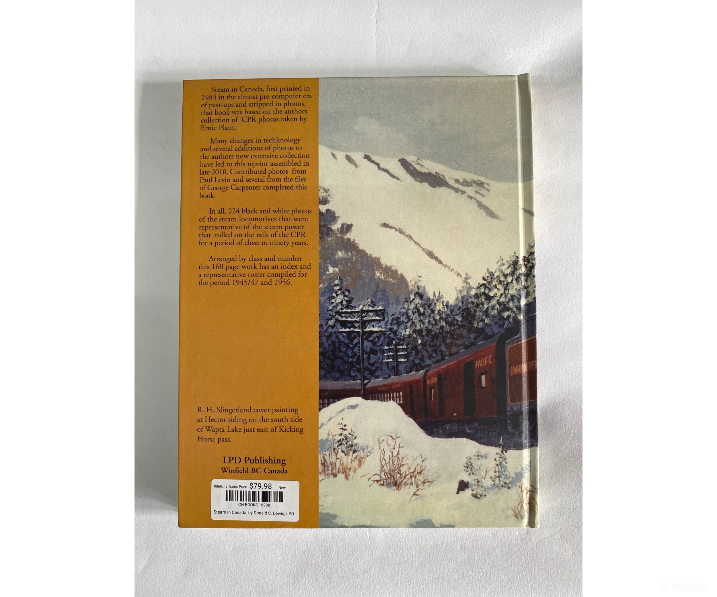 Steam In Canada By Donald C. Lewis Lpd Books