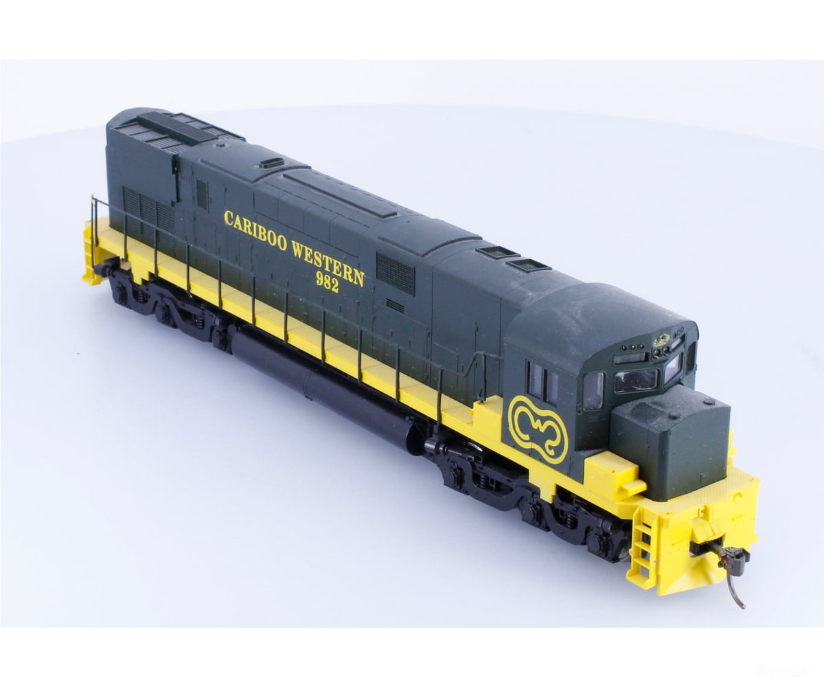 Stewart Hobbies 6201 HO Alco Century 628 Diesel Locomotive Custom Paint Cariboo Western 982 DCC - Locomotives