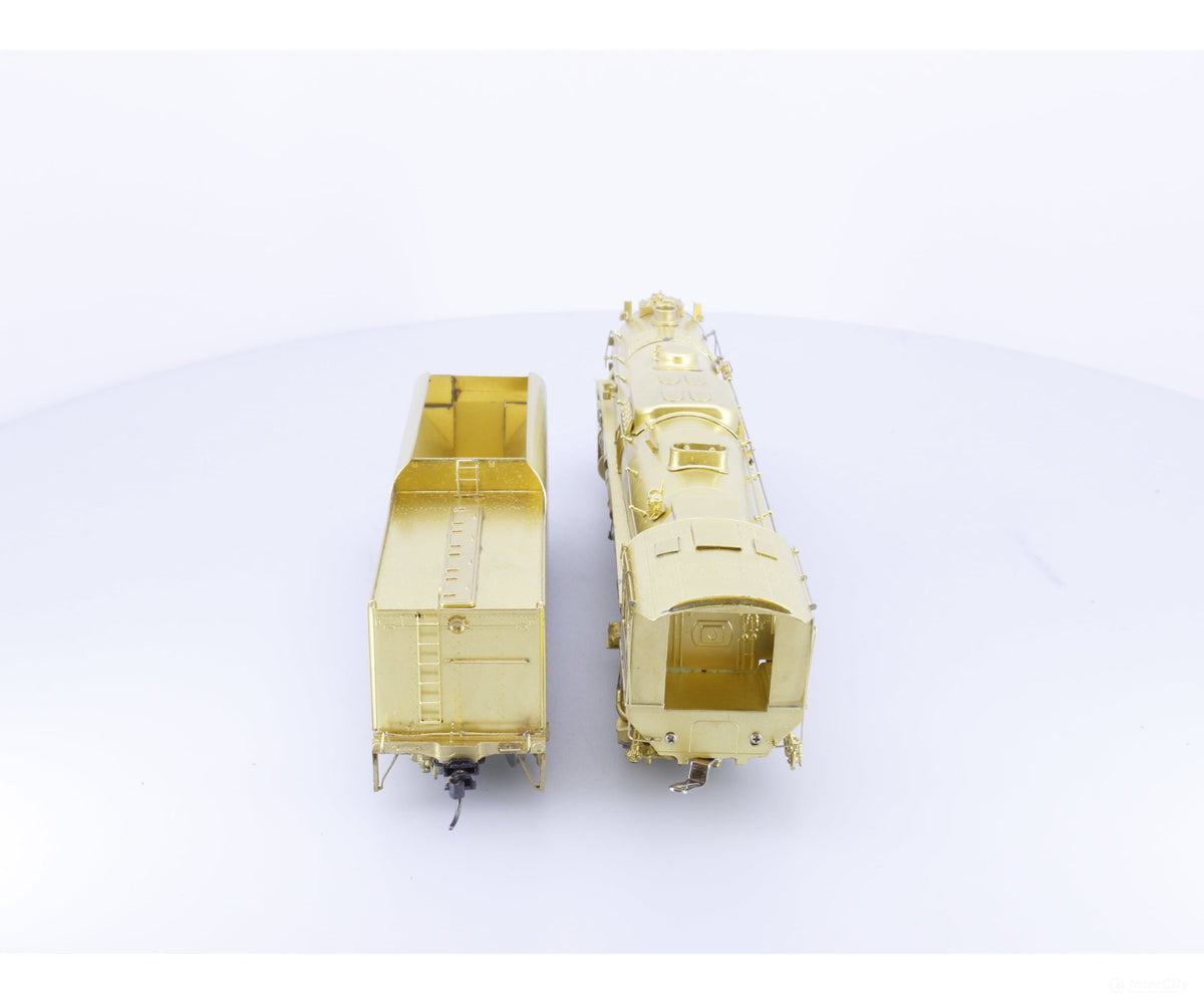 Sunset Models T12104 HO Prestige Series Brass 2-10-4 Class T1 Steam Locomotive Chesapeake and Ohio (CO) Analog DC