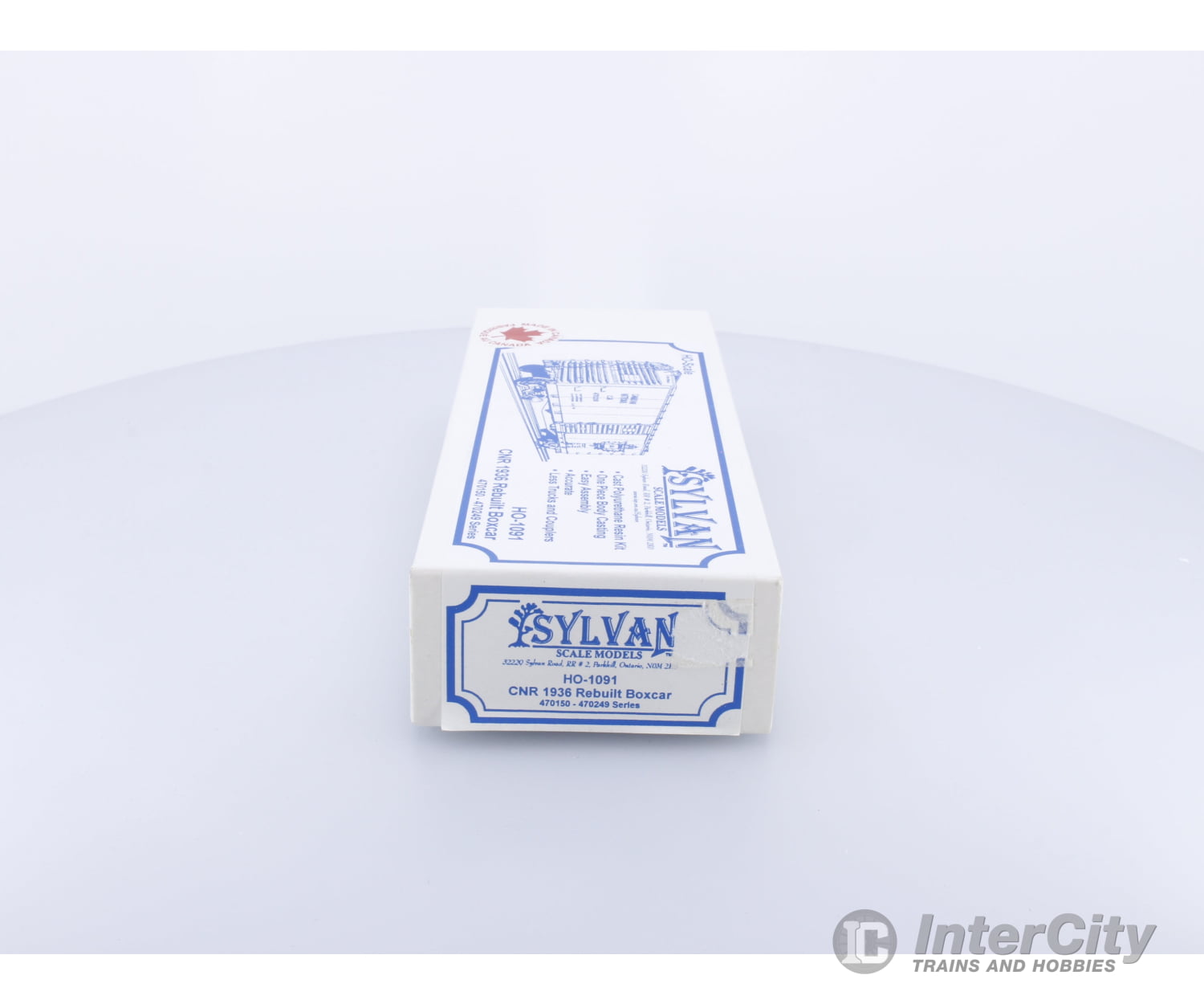 Sylvan Scale Models HO-1091 HO 1936 Rebuilt Box Car Kit Canadian National (CN) Freight Cars