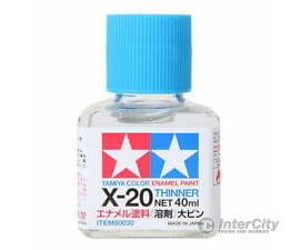 Tamiya 80030 X20 Enamel Thinner 40Ml - Default Title (CH-900-80030)