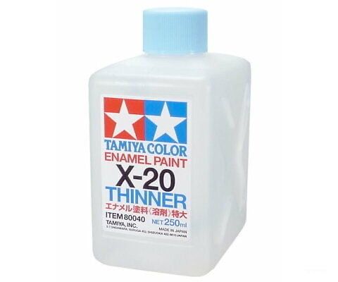 Tamiya 80040 X20 Enamel Thinner 250Ml - Default Title (CH-900-80040)