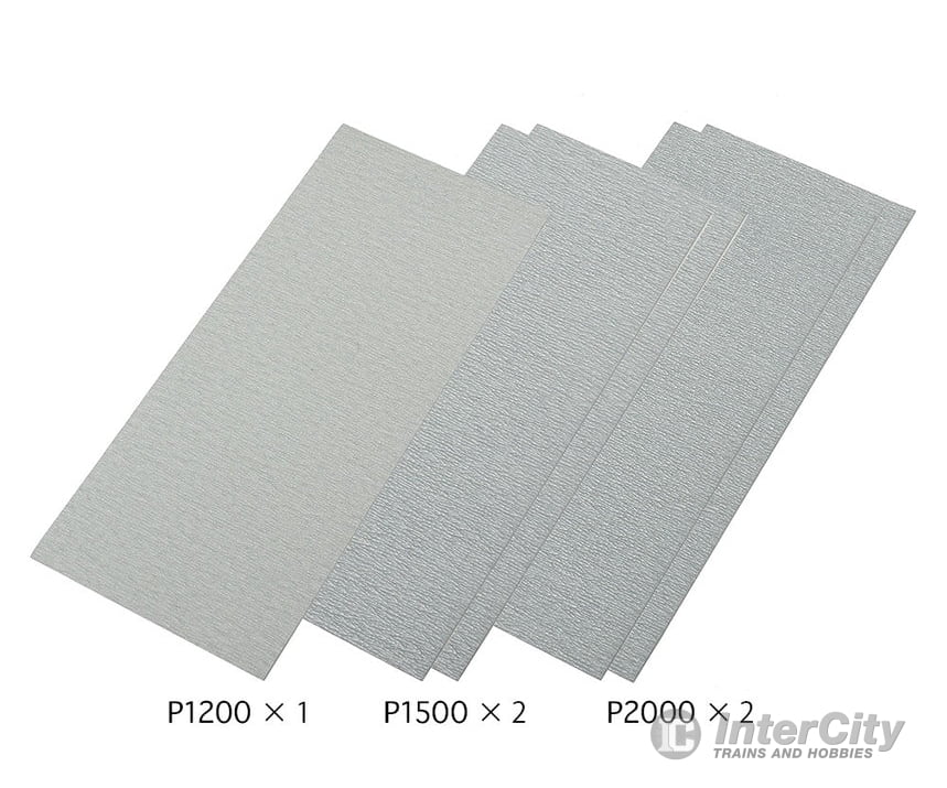 Tamiya 87024Finishing Abrasives Ultra Fine Set (#1200 X 1 #1500 2 #2000 2) Tools