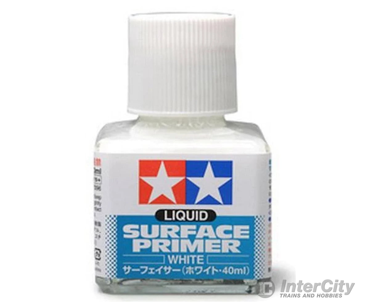 Tamiya 87096 Liquid Surface Primer - White (40Ml) Paint