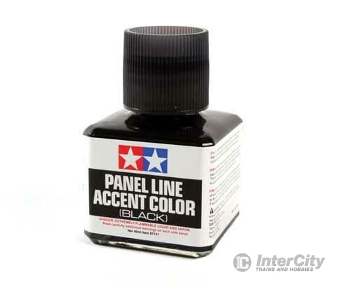 Tamiya 87131 Panel Accent Color - Black (40Ml) Paint