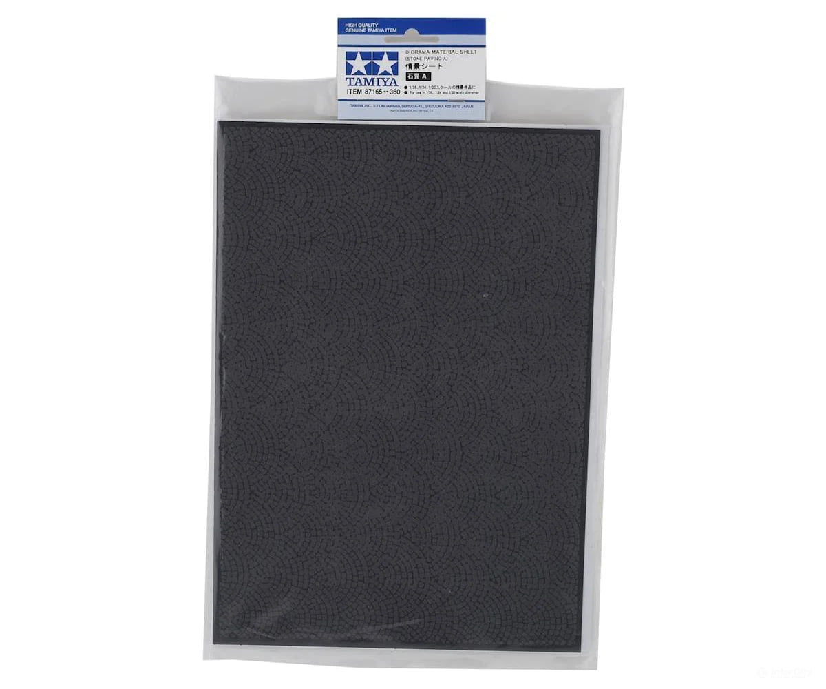 Tamiya 87165 Diorama Sheet Stone Paving A Tools