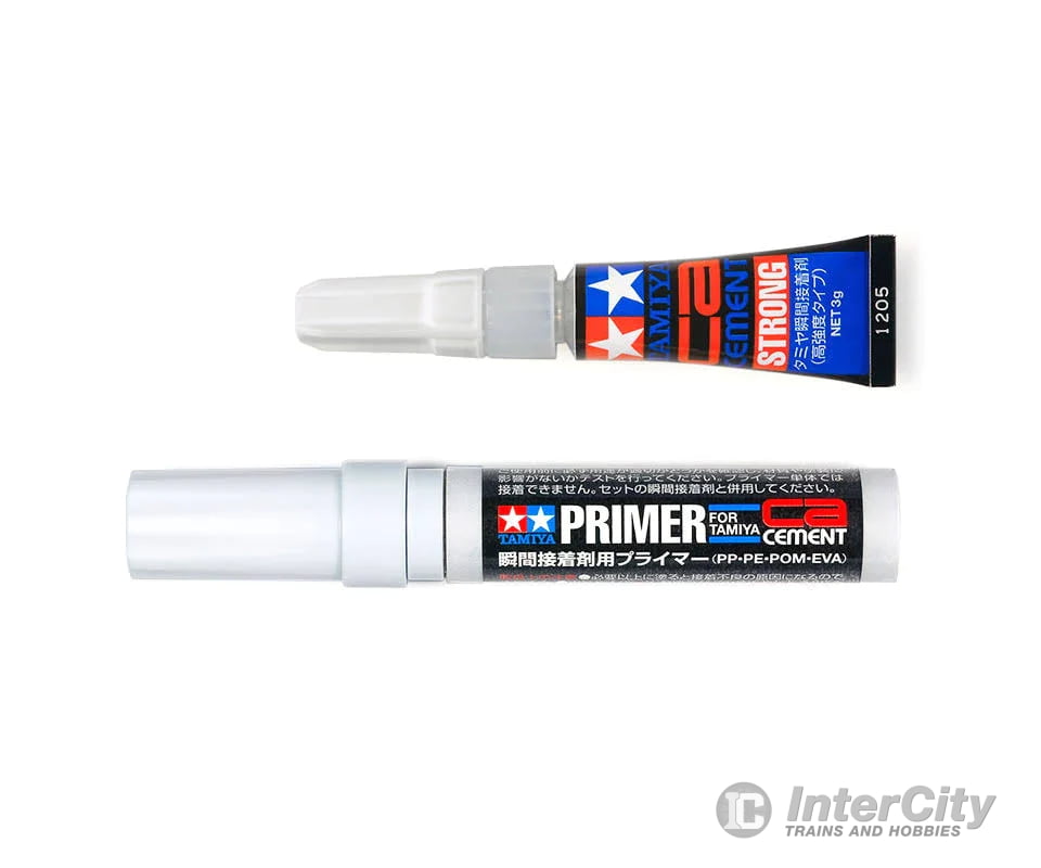 Tamiya 87211 Ca Cement & Primer Set Pp/Pe/Pom/Eva Paint