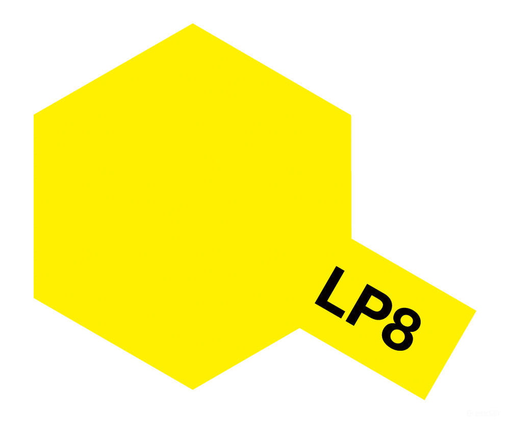 Tamiya Lacquer Paint Lp08 LP-08 Pure Yellow - Default Title (CH-900-LP08)