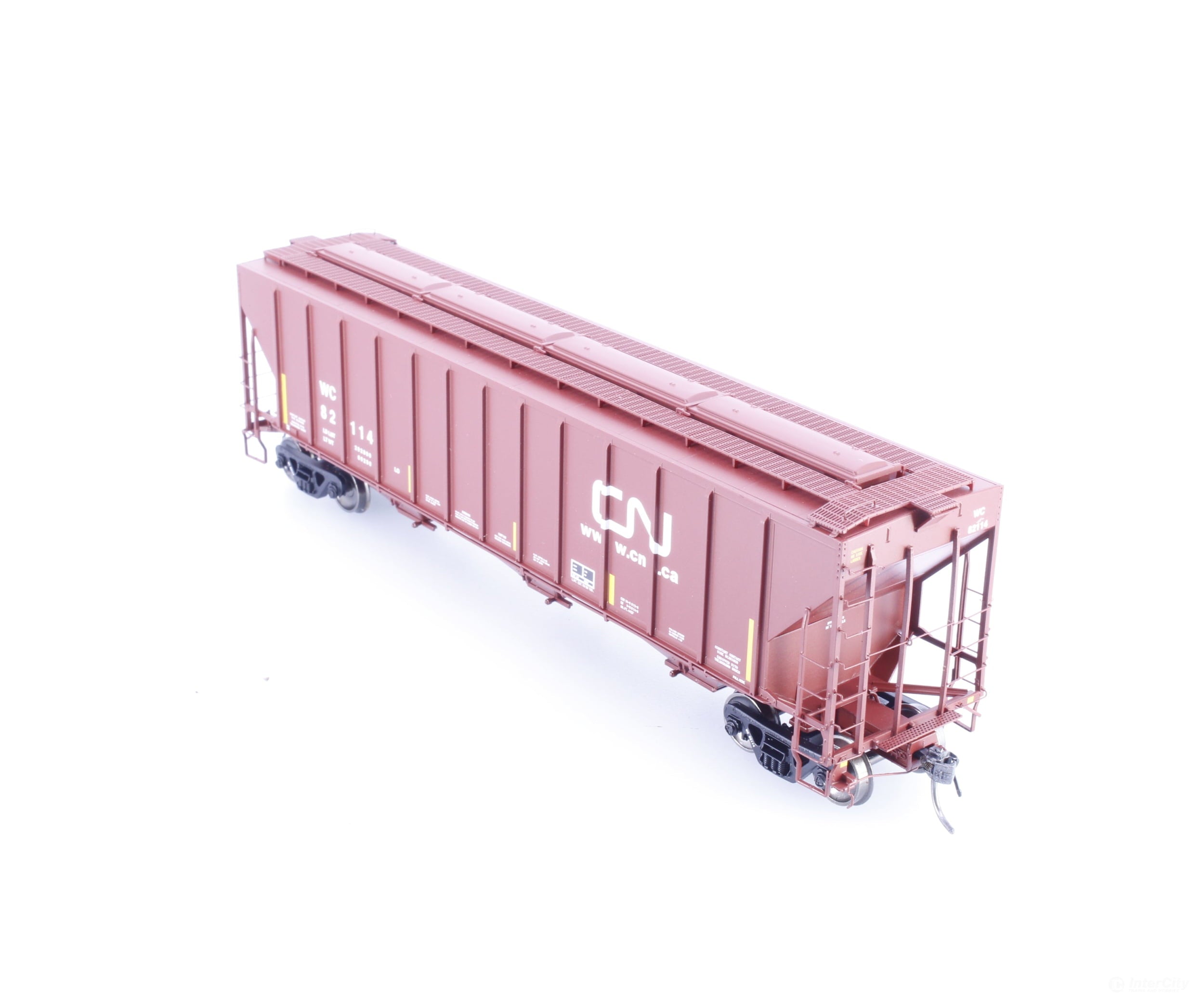 Tangent 21031-04 HO PS-2 4427 High Side Covered Hopper Ex-WC Canadian National (CN) 82114 - Freight Cars