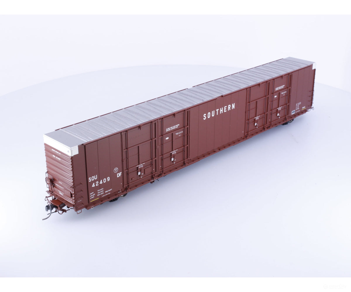 Tangent 25514-01 HO 86’ High Cube Double Plug Door Box Car Greenville Steel Car Co. Norfolk Southern (NS) 42409