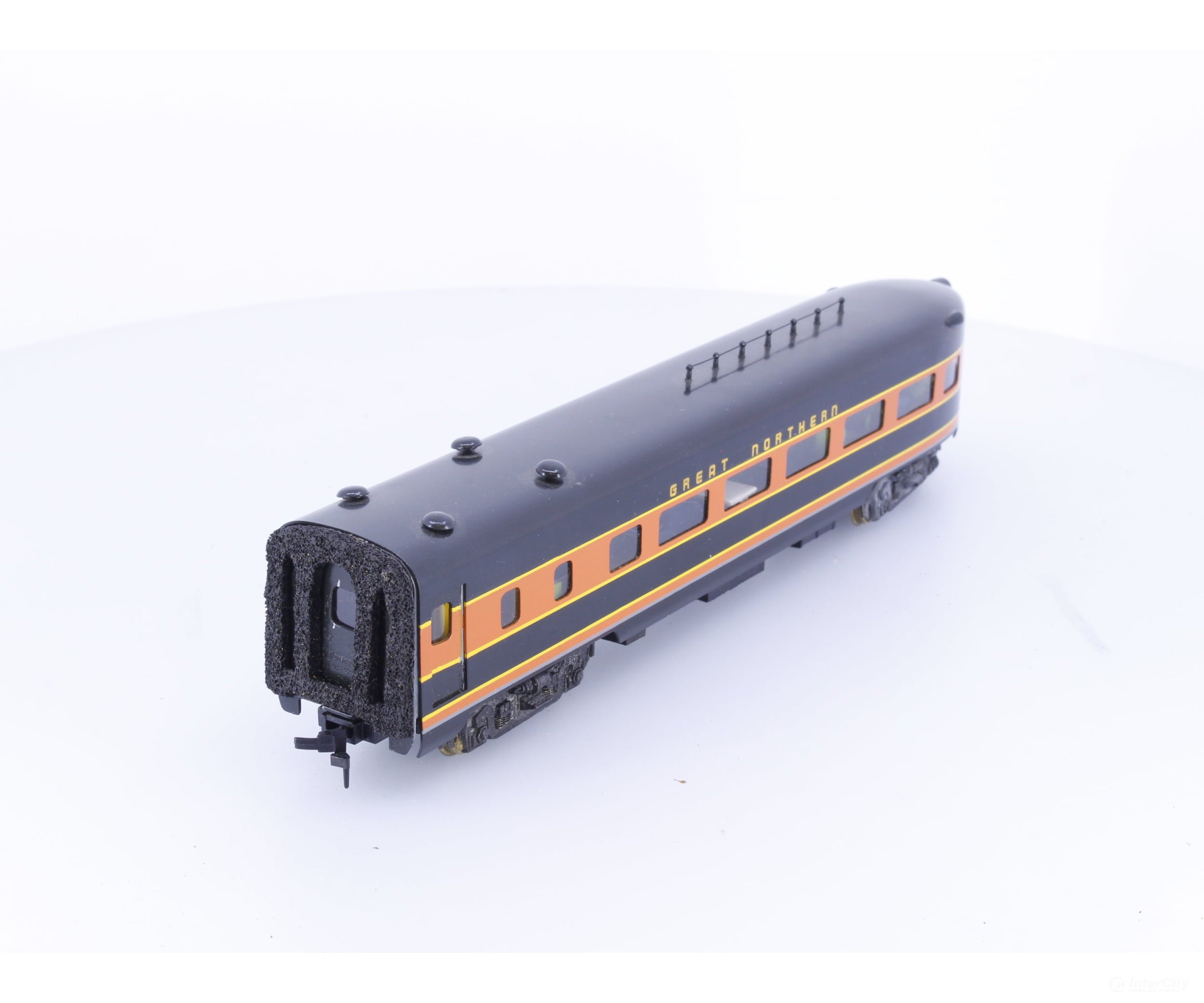 Tenshodo 427 HO Brass Plated Observation Coach Great Northern (GN) - Passenger Cars