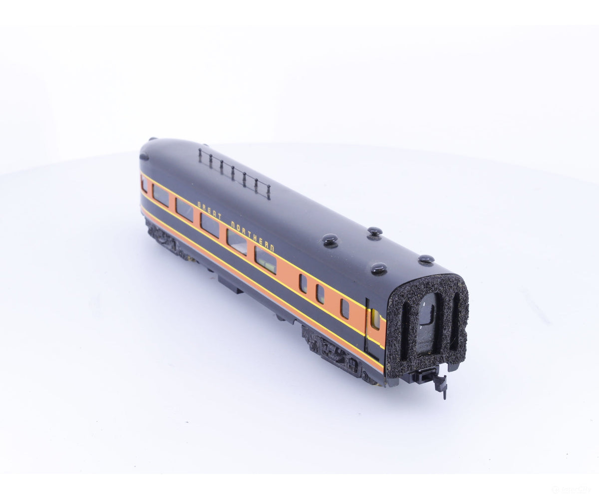 Tenshodo 427 HO Brass Plated Observation Coach Great Northern (GN) - Passenger Cars