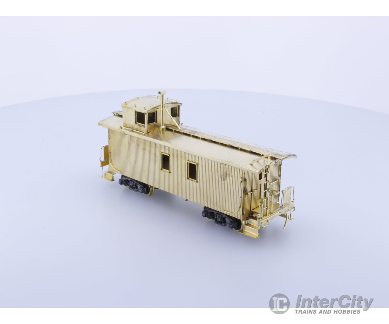 Tenshodo CPRWOODCAB HO Brass Wood Sided Caboose Canadian Pacific (CP) (#1) Freight Cars