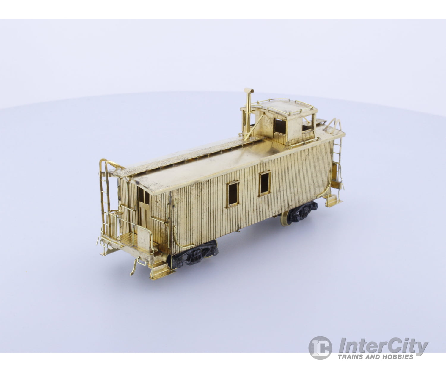 Tenshodo CPRWOODCAB HO Brass Wood Sided Caboose Canadian Pacific (CP) (#2) Freight Cars