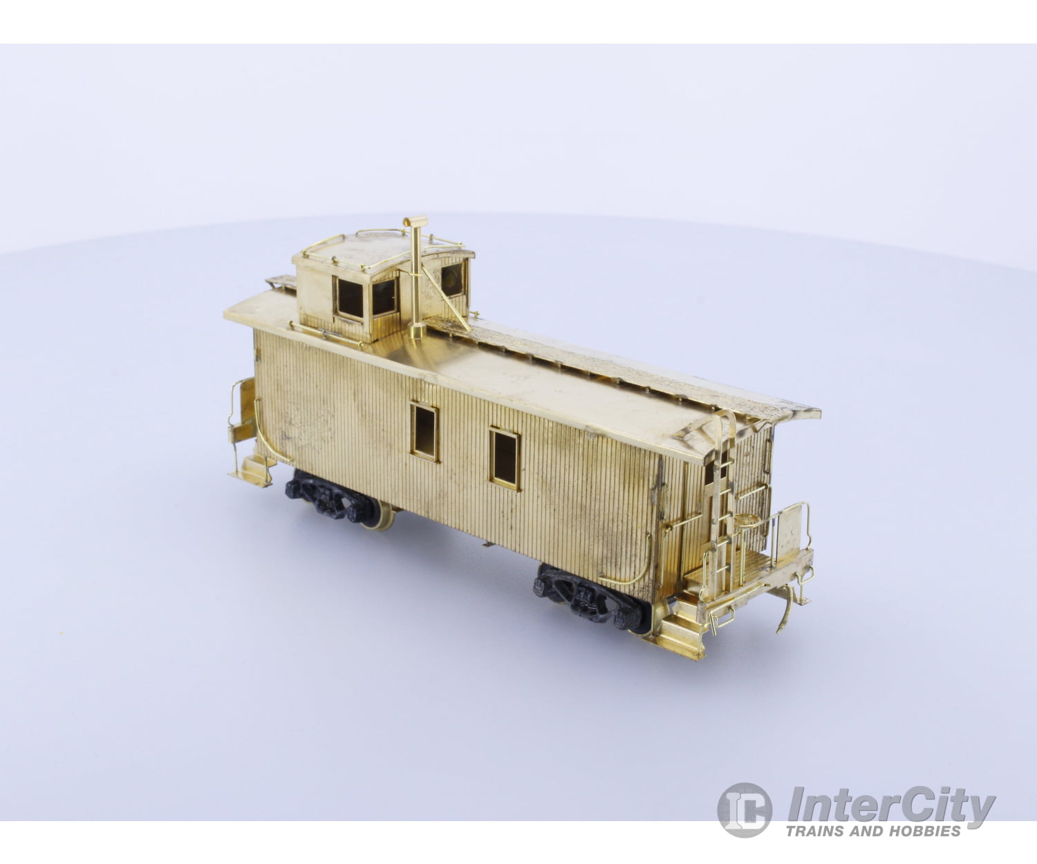 Tenshodo CPRWOODCAB HO Brass Wood Sided Caboose Canadian Pacific (CP) (#2) Freight Cars