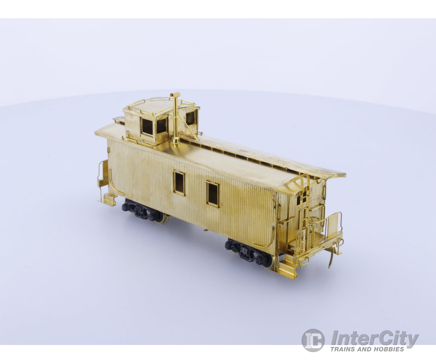 Tenshodo CPRWOODCAB HO Brass Wood Sided Caboose Canadian Pacific (CP) (#3) Freight Cars