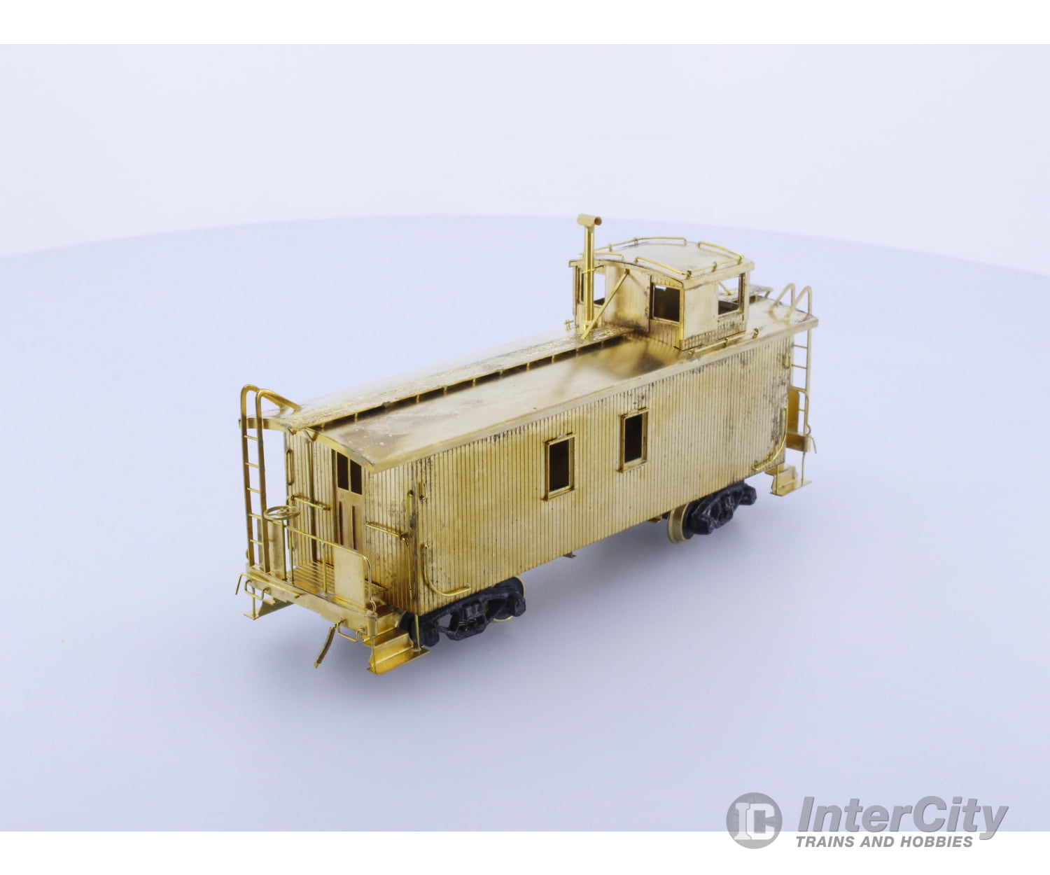 Tenshodo CPRWOODCAB HO Brass Wood Sided Caboose Canadian Pacific (CP) (#3) Freight Cars