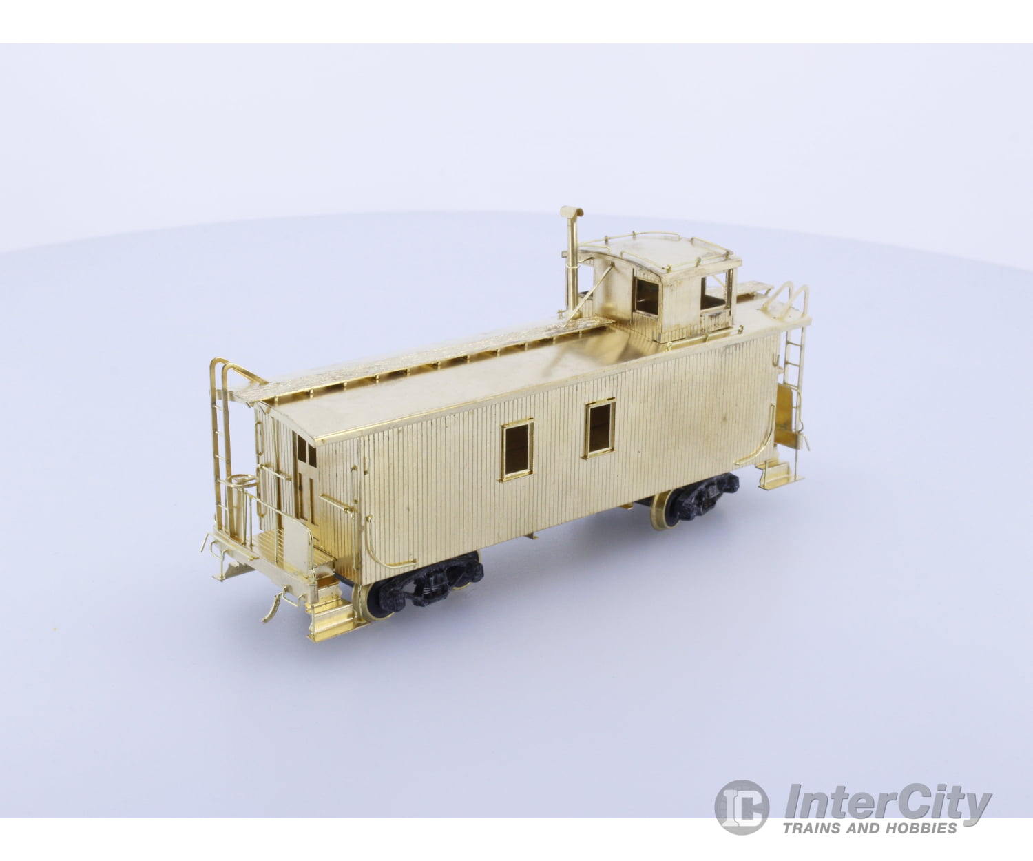 Tenshodo CPRWOODCAB HO Brass Wood Sided Caboose Canadian Pacific (CP) (#4) Freight Cars