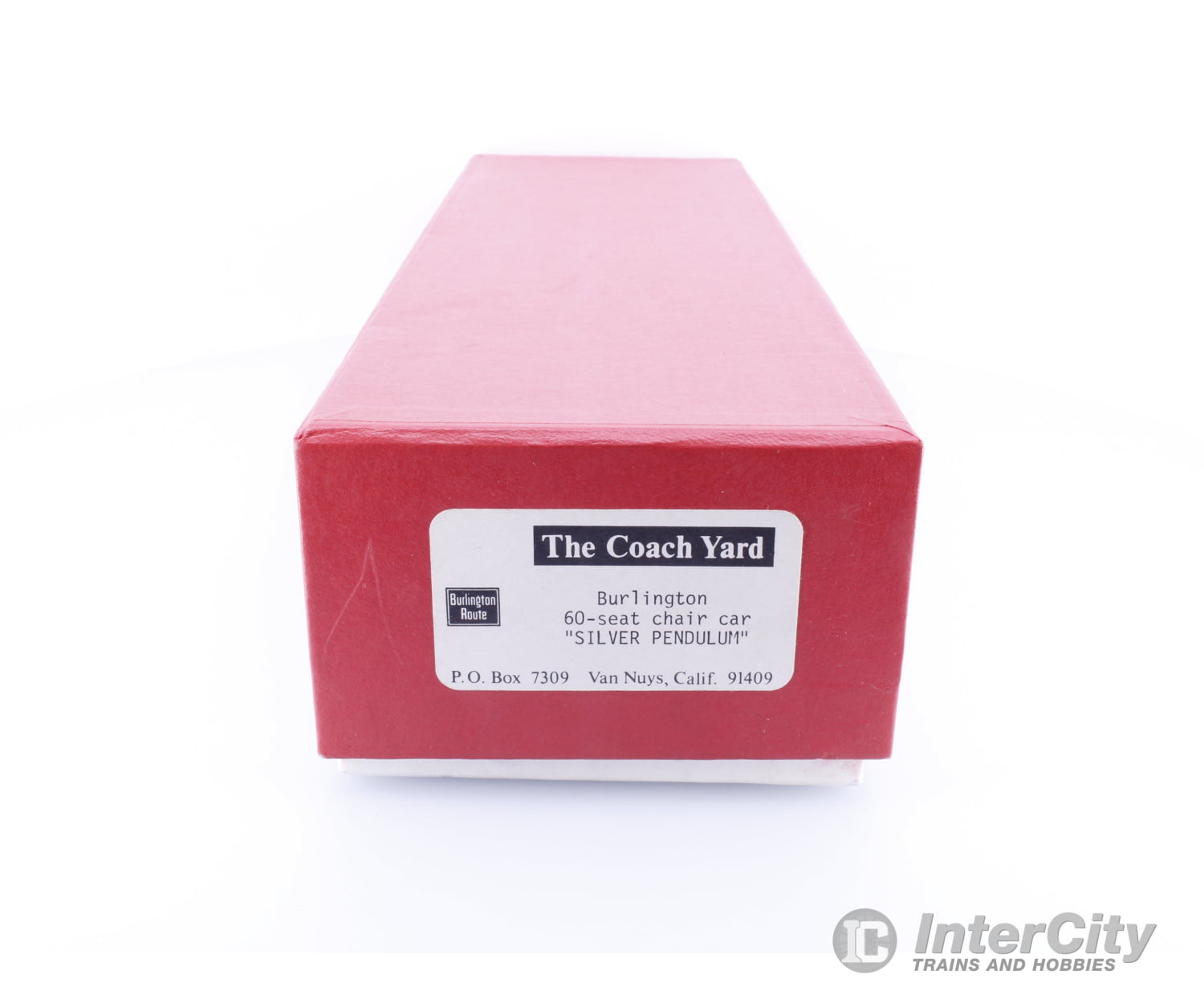 The Coach Yard 60-SeatCar HO 60 Seat Chair Car Silver Pendulum Burlington Northern (BN) Passenger Cars