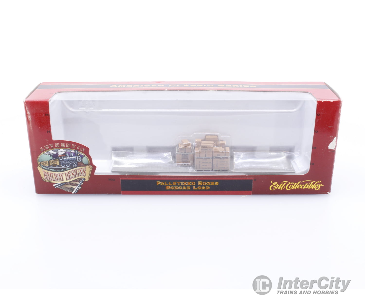 The Ertl Company Inc. 4165 HO Palletized Boxes Box Car Load Scenic Details