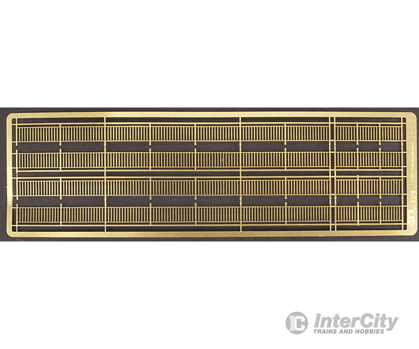 The N Scale Architect 61044 Model Builder’s Supply Line Etched Brass Fencing 250 Feet -- Station