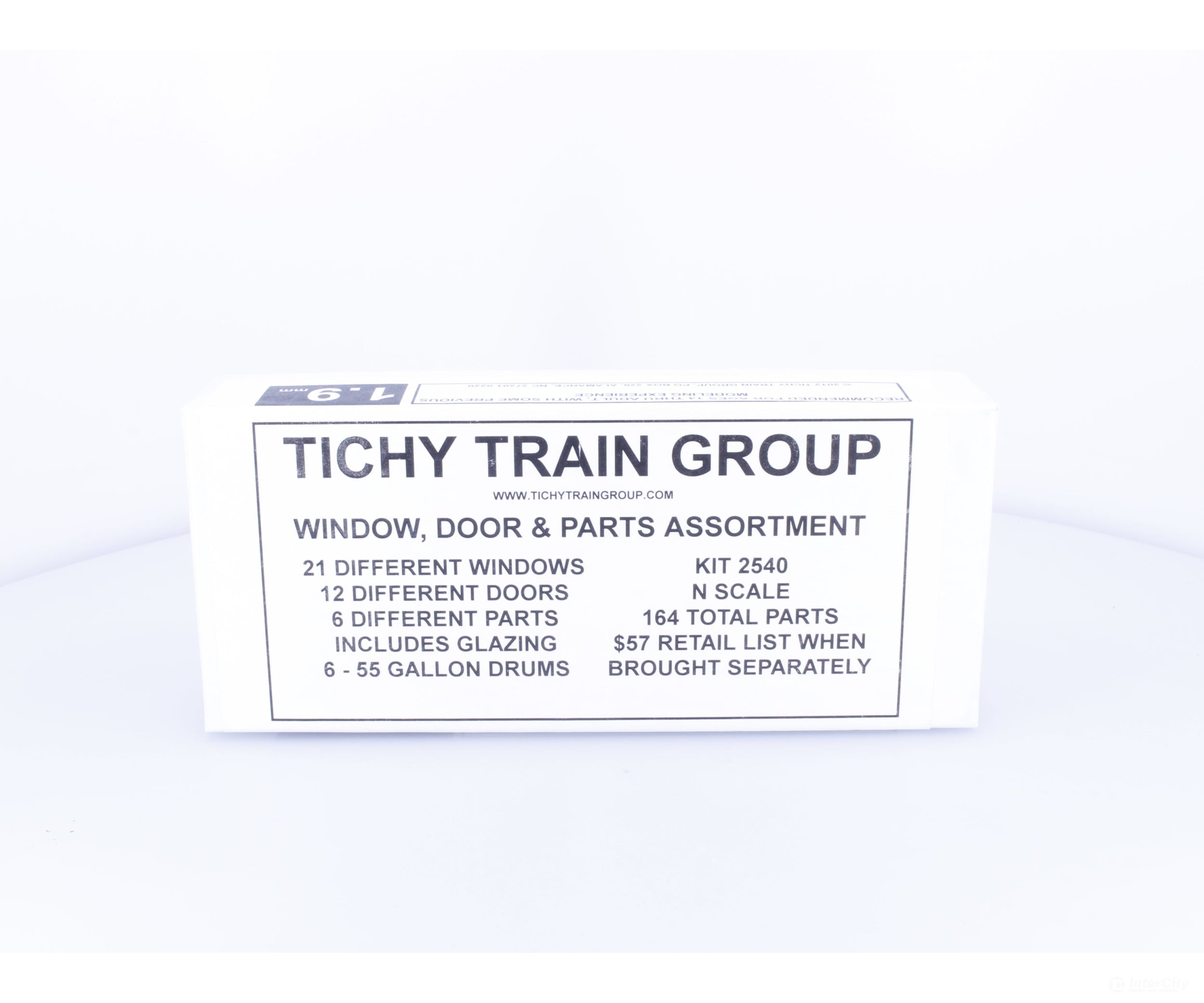 Tichy Train Group 2540 N Window Door & Part Assortment 164 Pcs - Detailing Parts