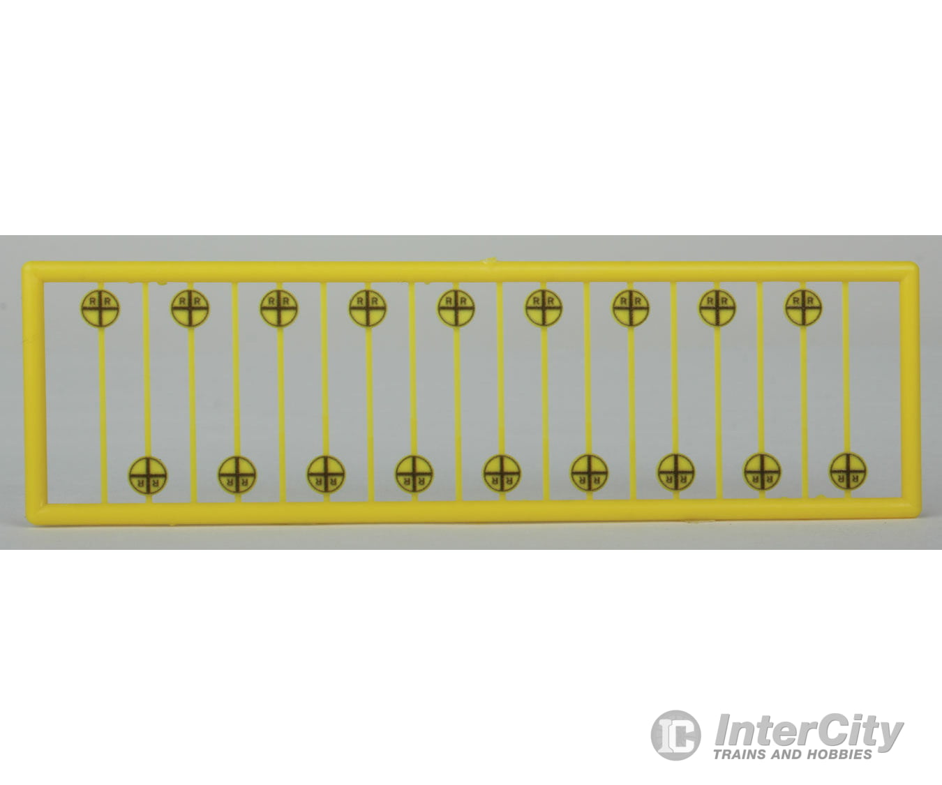 Tichy Train Group 2620 Early Grade Crossing Advance Warning Signs -- Vertical Cross Pkg(18) Scenery