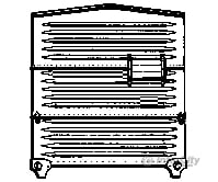 Tichy Train Group 3001 Box Car Ends -- Youngstown - For Usra Double Sheath Cars 1 Pair Detailing