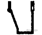 Tichy Train Group 3046 Freight Car Stirrups Pkg(10) -- Angled - Side/Bottom Mount Detailing Parts