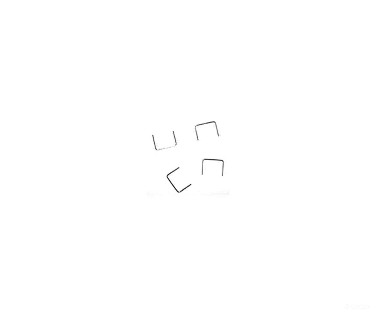 Tichy Train Group 3502 18’’ Grab Irons - Formed Wire pkg(100) -- Straight - Detailing Parts