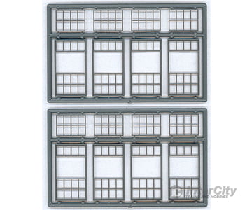 Tichy Train Group 8133 Masonry Windows - Industrial/Roundhouse W/Separate Tilt Out Pkg(8) -- 20-Pane