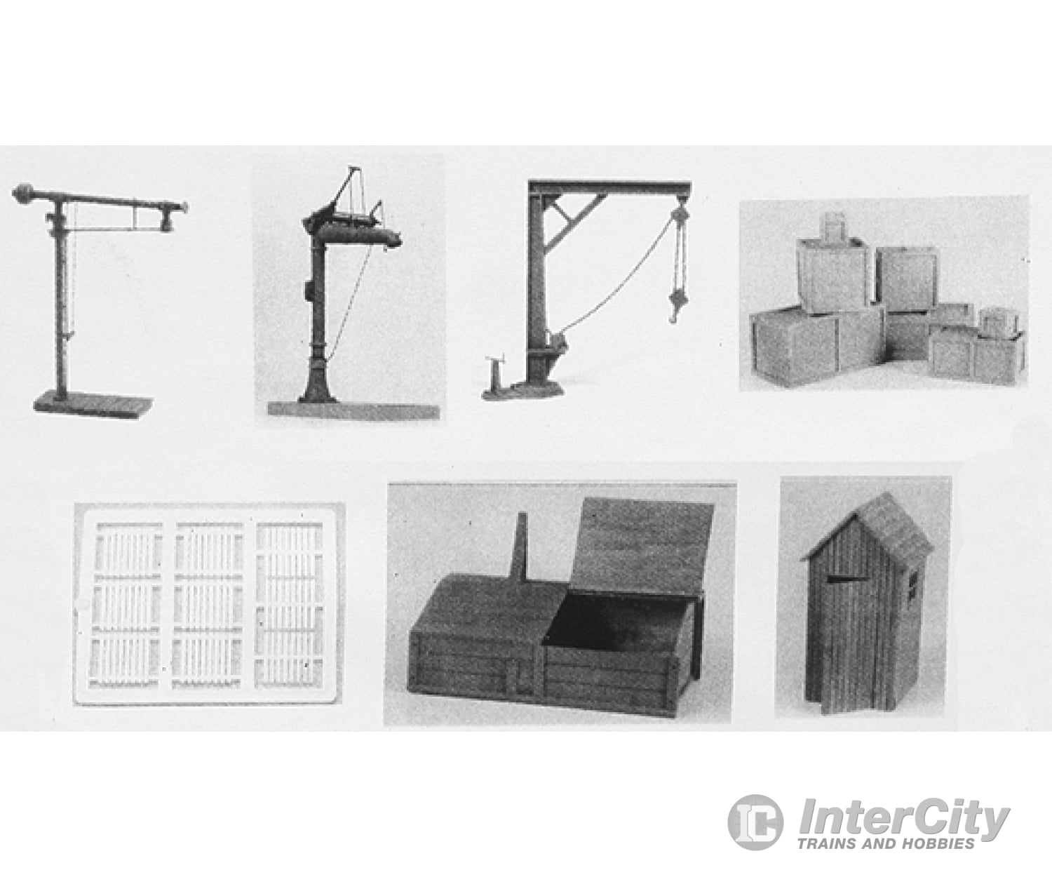 Tichy Train Group 8160 Trackside Assortment -- Kit Structures