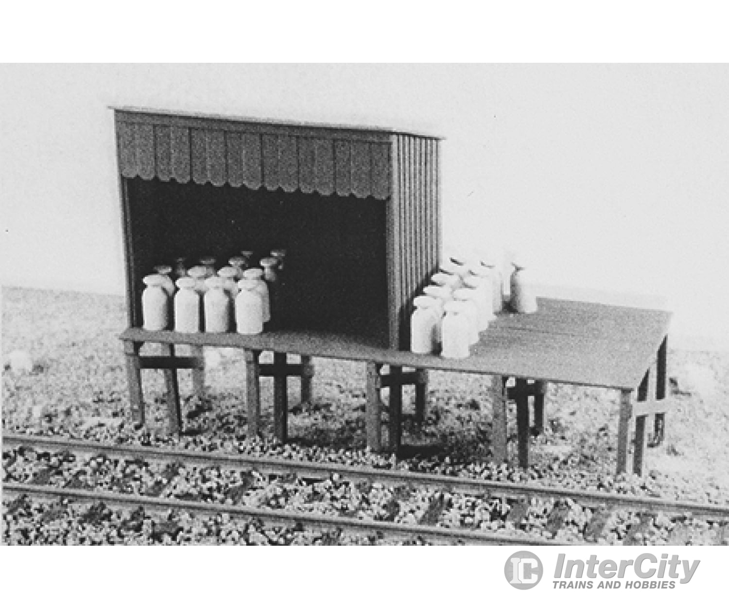 Tichy Train Group Ho 7017 Milk Station -- Kit Structures