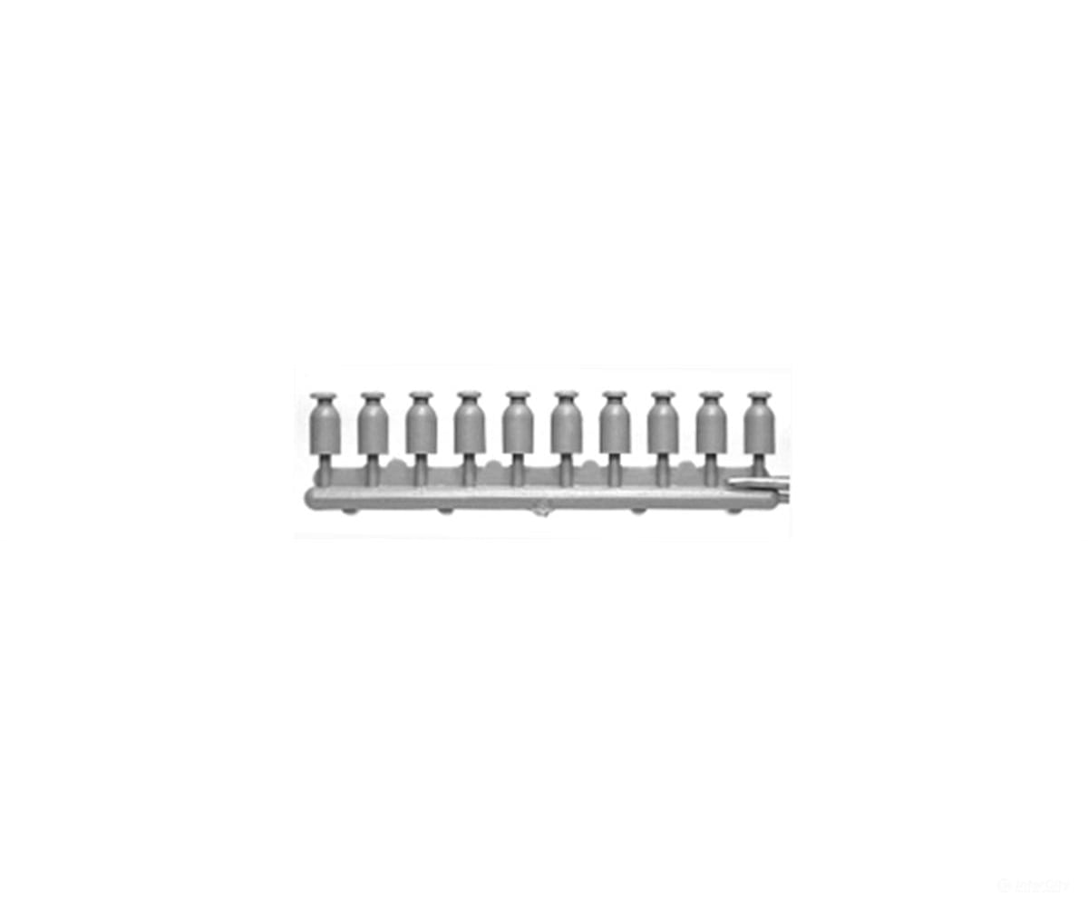 Tichy Train Group 8173 Milk Cans (Plastic; pkg(45) - Scenery Details